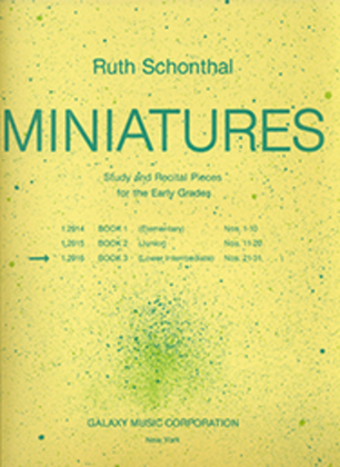 Miniatures, Book 3