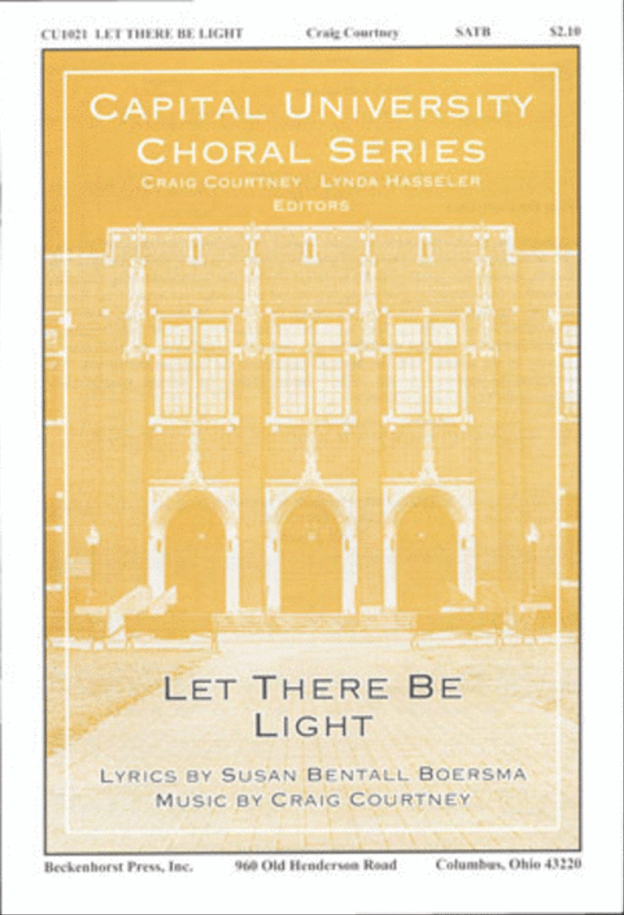 Let There Be Light - SATB SSAATTBB scores gallery preview page 1
