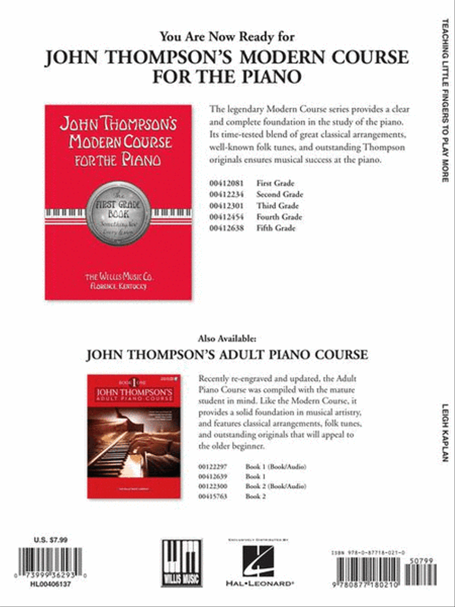 Teaching Little Fingers to Play More Piano Method scores gallery preview page 10