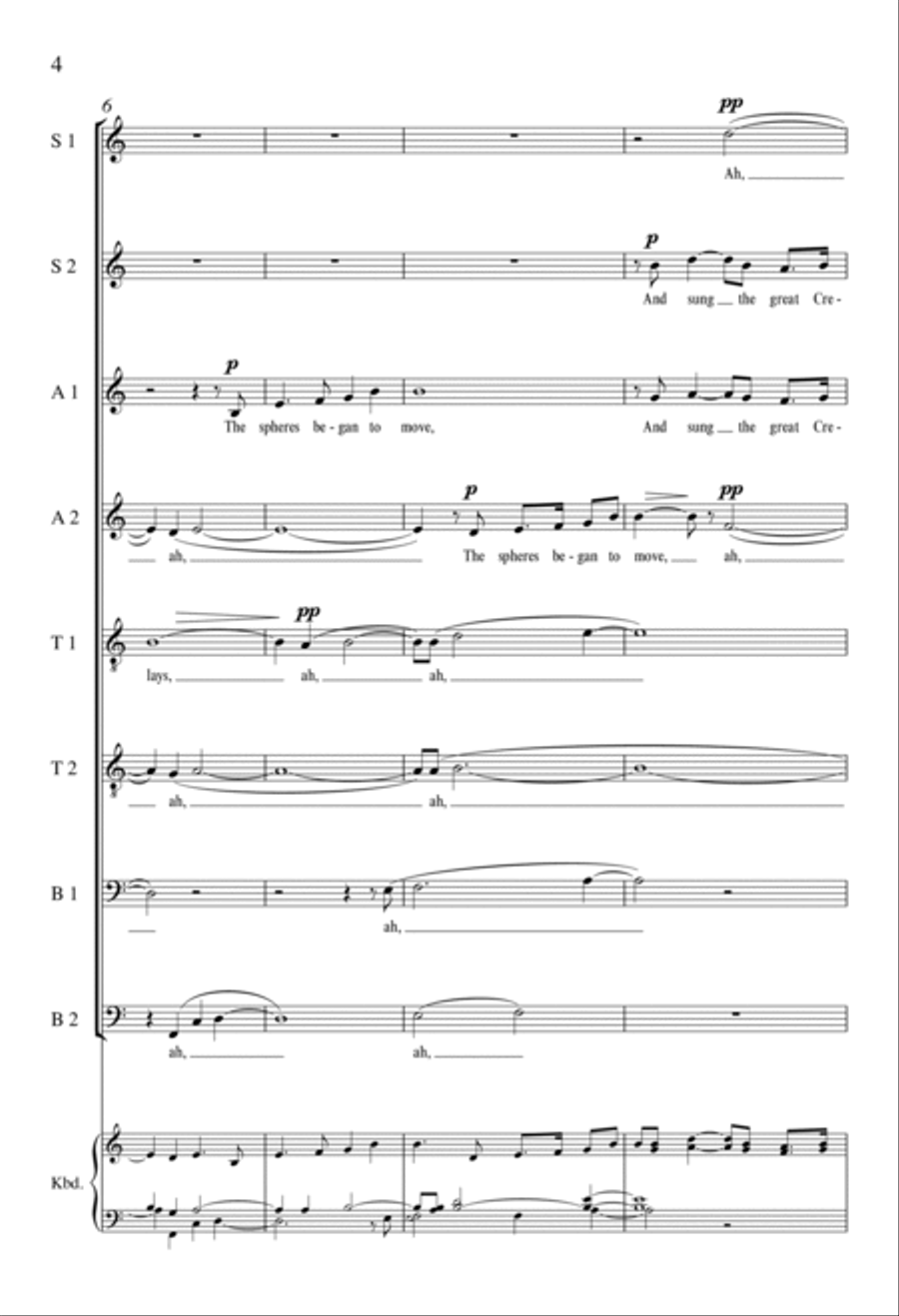 Musica, Dei donum optimi Musica, Dei donum optimi Divisi scores gallery preview page 3