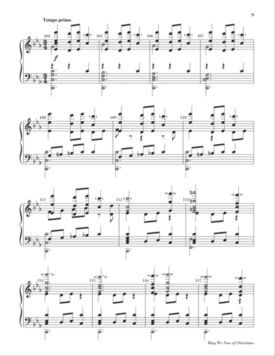 Ring We Now of Christmas Ring We Now of Christmas 5-Octaves scores gallery preview page 10