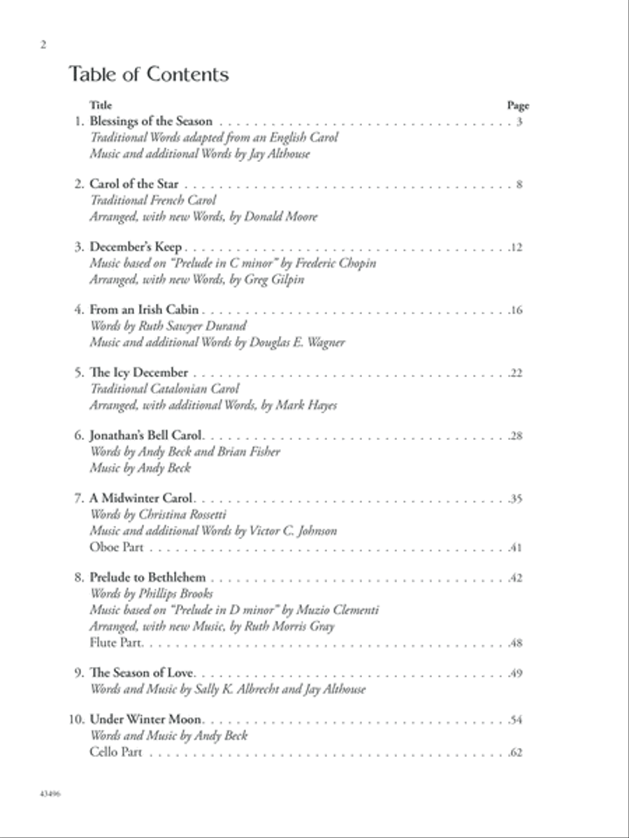 Songs of the Season Medium-Low Voice scores gallery preview page 3