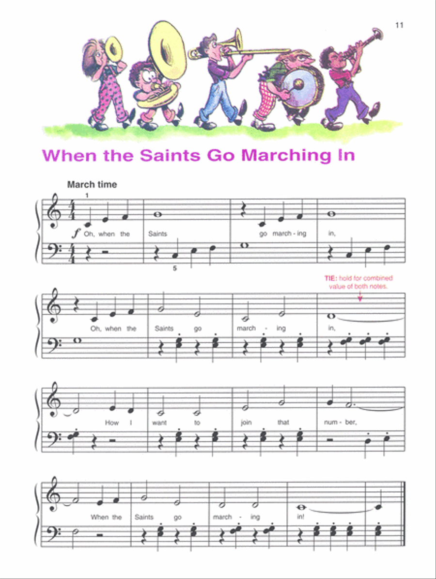 Alfred's Basic Piano Course Lesson Book, Level 1B Piano Method scores gallery preview page 3