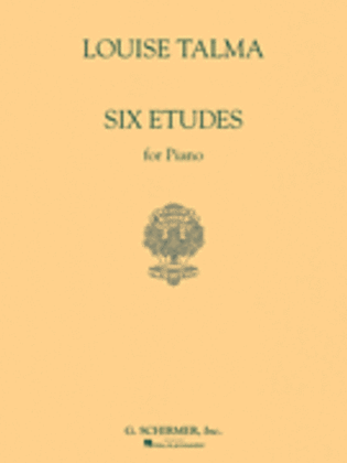 Book cover for Six Etudes for Piano