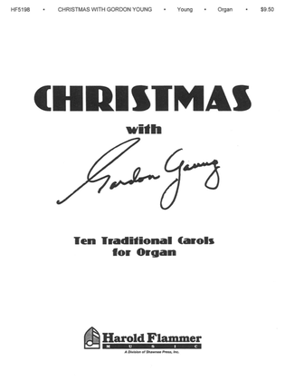 Book cover for Christmas with Gordon Young
