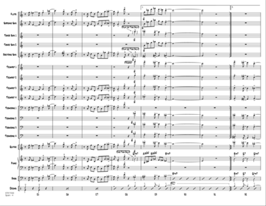 Spain - Conductor Score (Full Score)