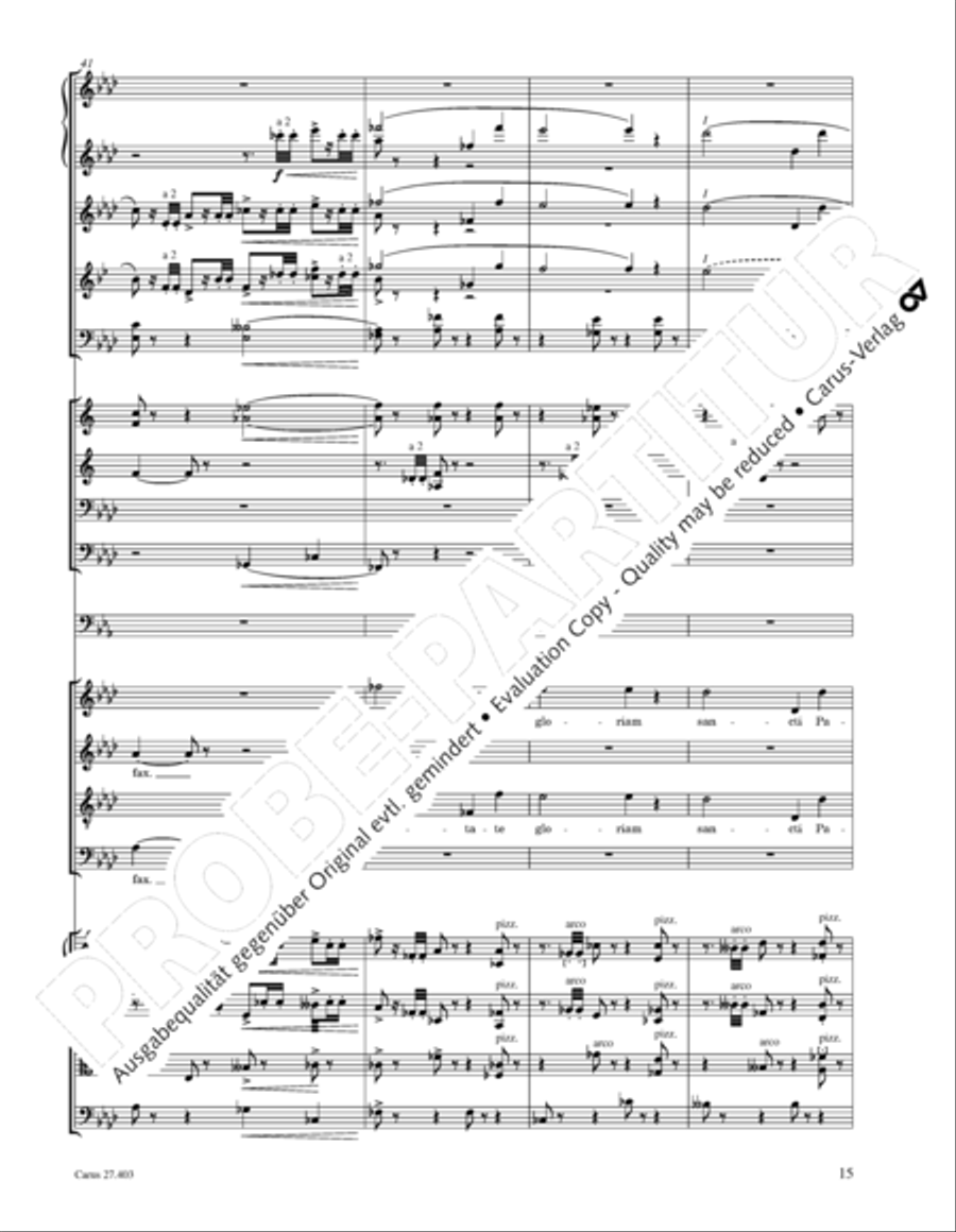 Mottetto per San Paolino Mottetto per San Paolino 4-Part scores gallery preview page 16