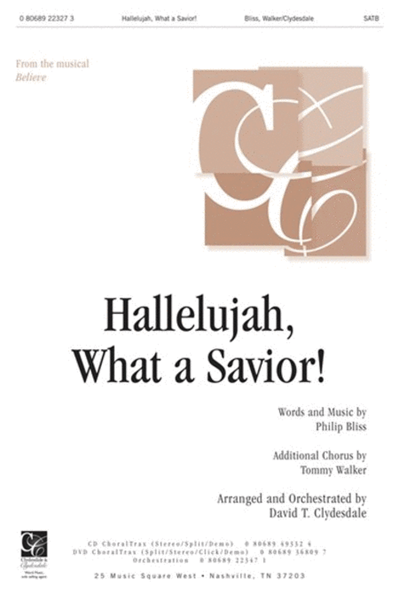 Hallelujah, What A Savior! - CD ChoralTrax