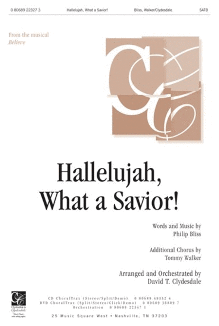 Hallelujah, What A Savior! - CD ChoralTrax Choir scores gallery preview page 1