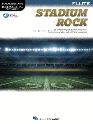 Book cover for Stadium Rock for Flute