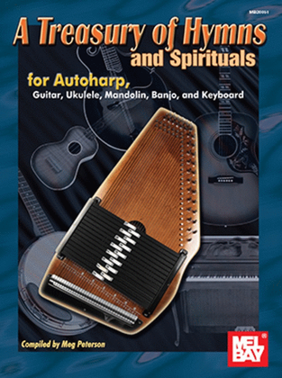 Book cover for A Treasury Of Hymns And Spirituals Ukulele