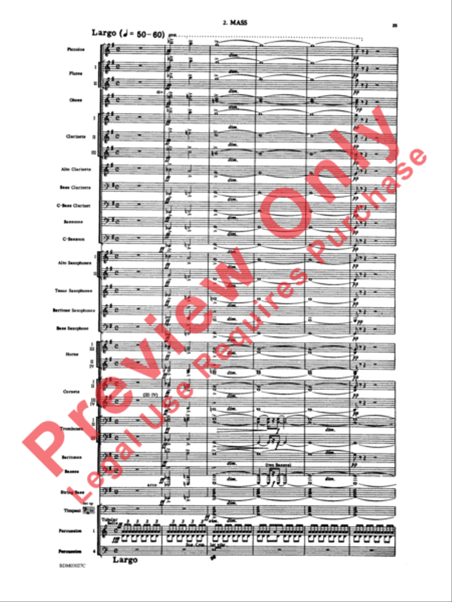 La Fiesta Mexicana Concert Band scores gallery preview page 38