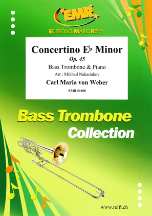 Book cover for Concertino Eb Minor
