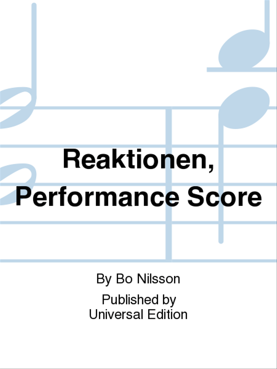Reaktionen, Performance Score Performance Score scores gallery preview page 1