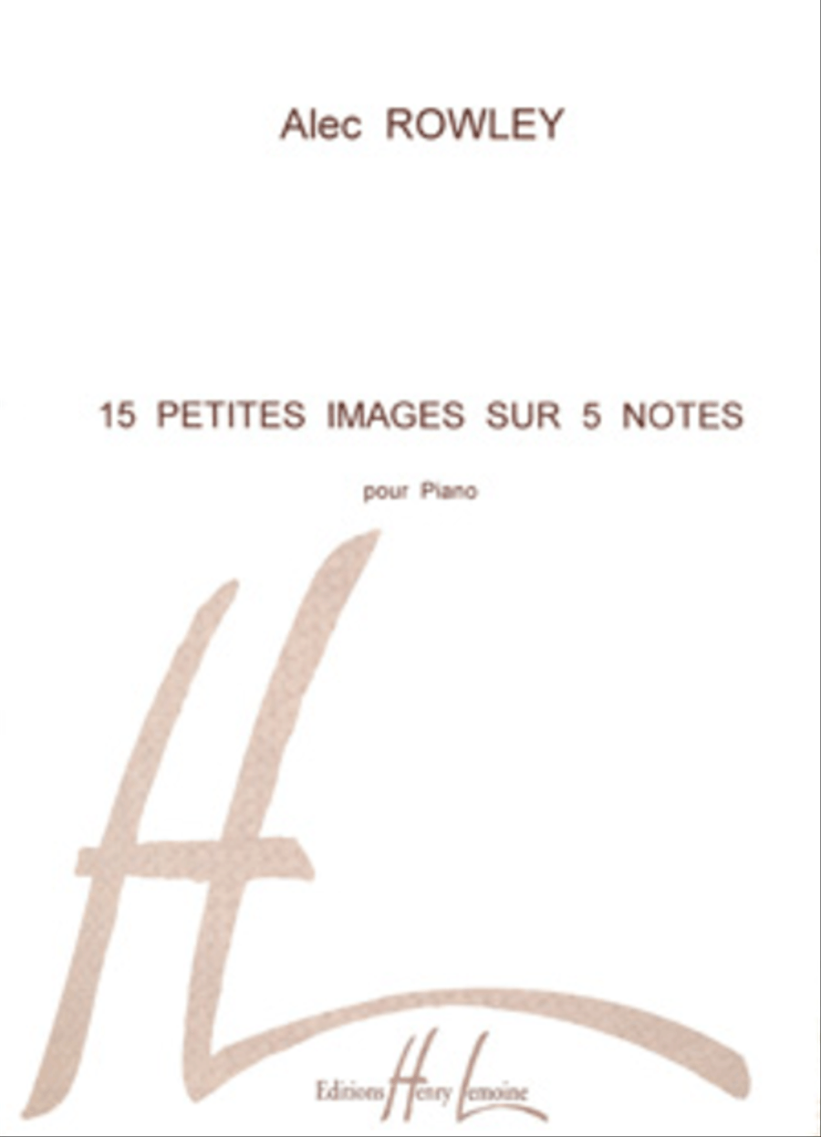 Petites Images Sur 5 Notes (15) Easy Piano scores gallery preview page 1