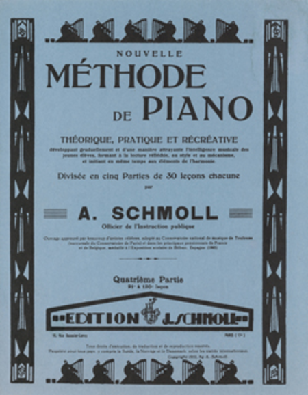 Methode de piano Vol. 4