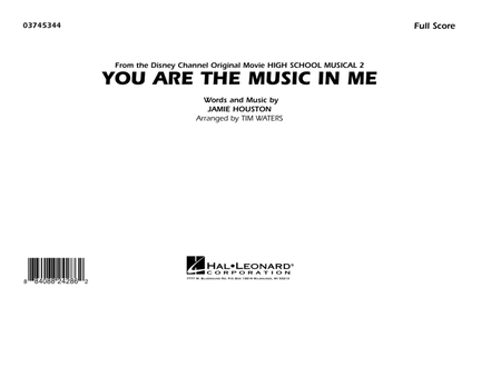 You Are the Music In Me (from High School Musical 2) - Full Score