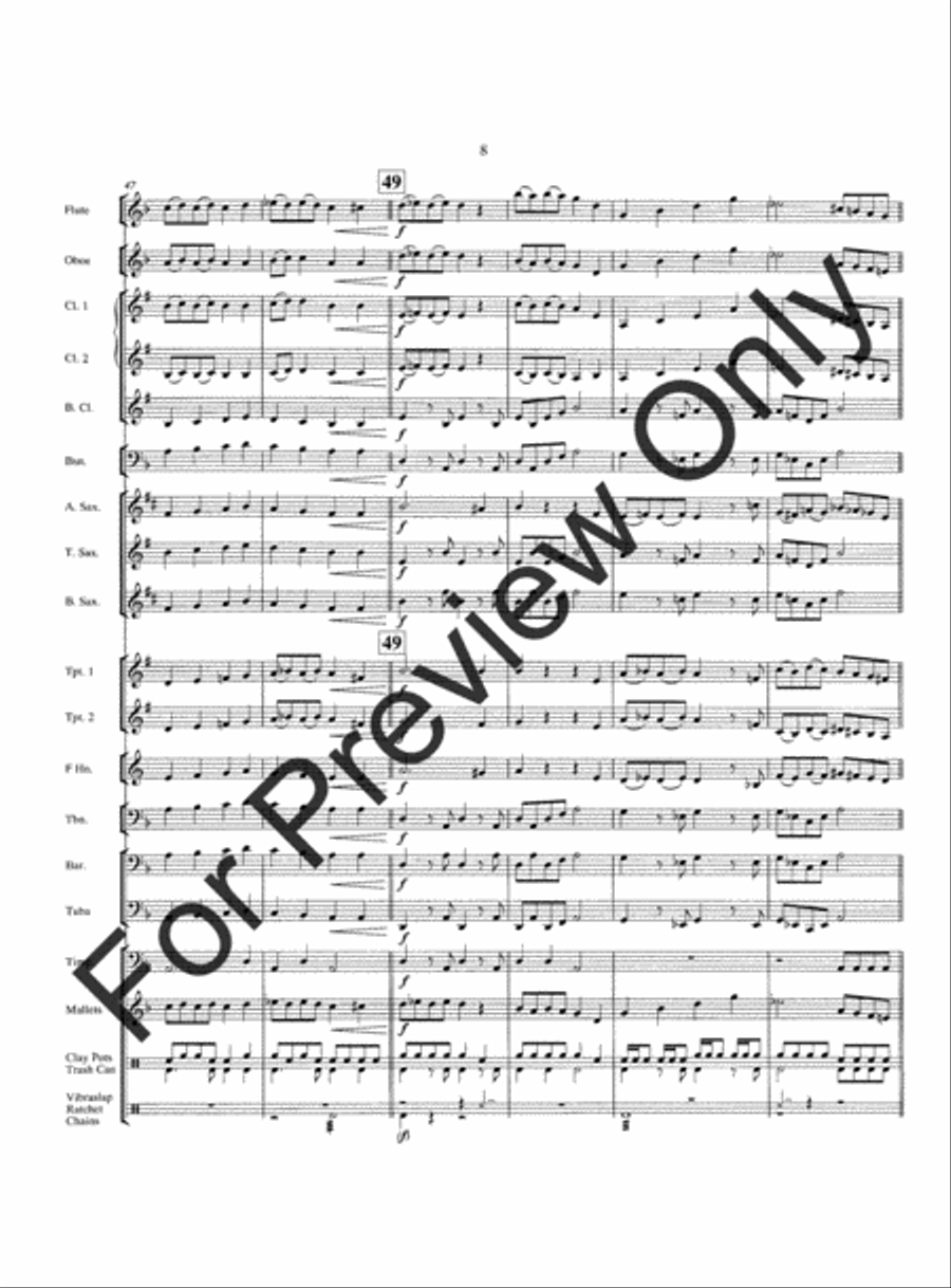 Abracadabra (Score) Abracadabra (Score) Concert Band scores gallery preview page 11