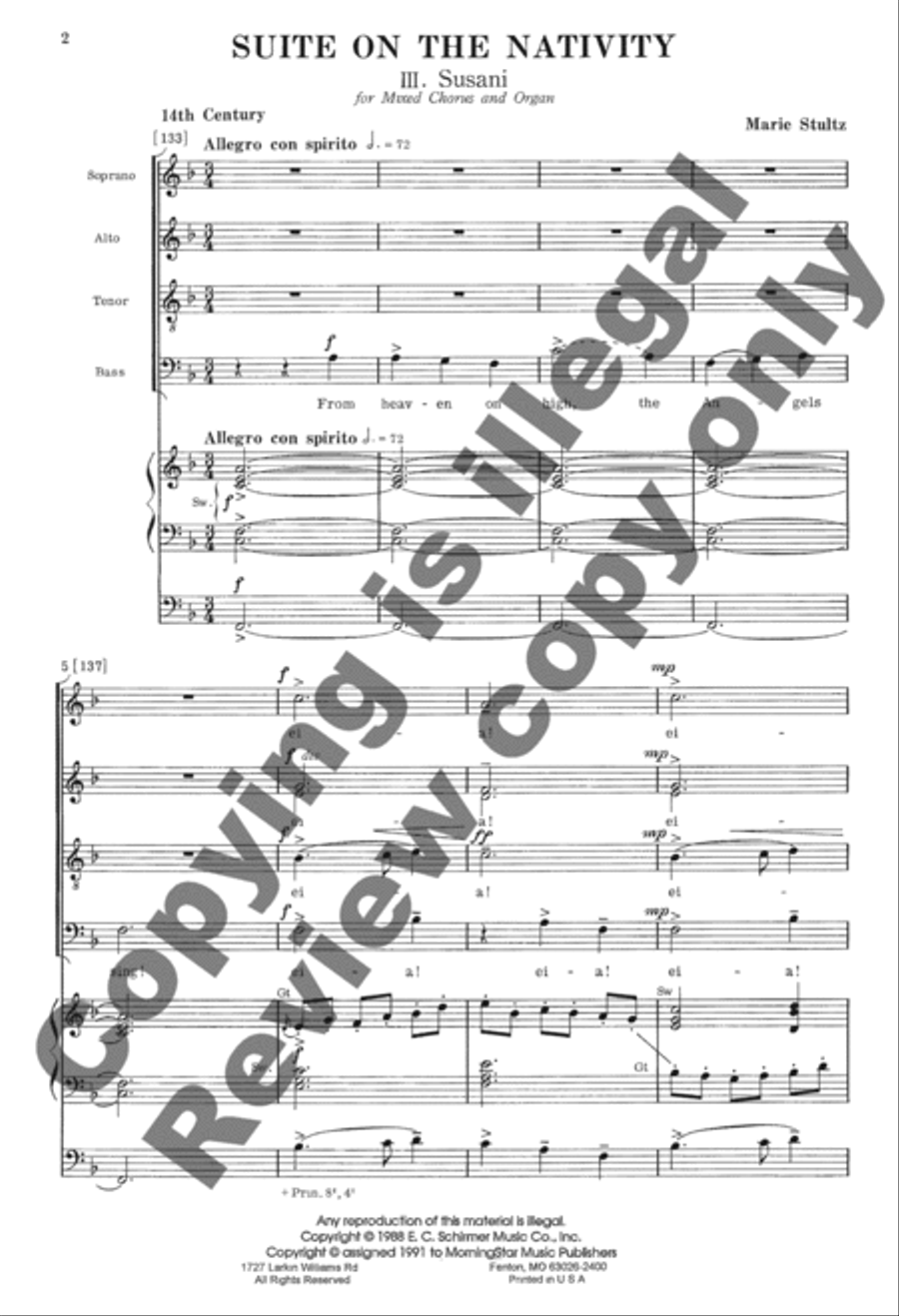 Susani 4-Part scores gallery preview page 2