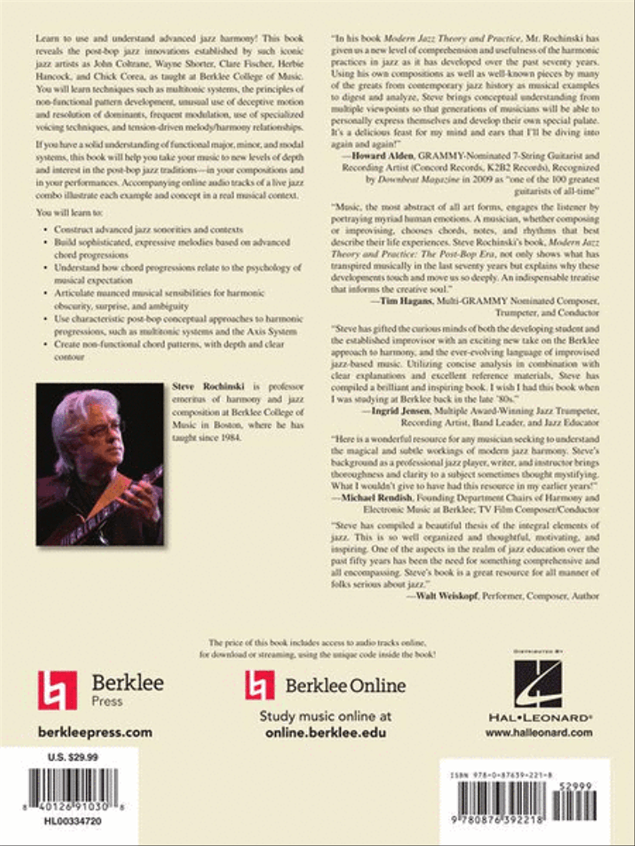 Modern Jazz Theory and Practice Collection / Songbook scores gallery preview page 12