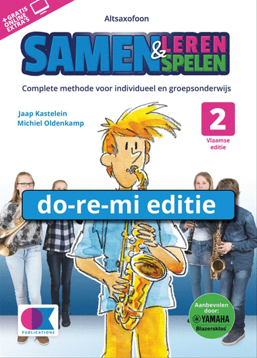 Samen Leren Samenspelen Vlaams Deel 2 Alto Saxophone scores gallery preview page 1