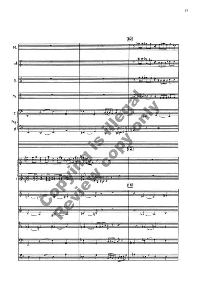 Enharmonic Variations (Additional Variazione Enharmoniche) (Additional Full Score)