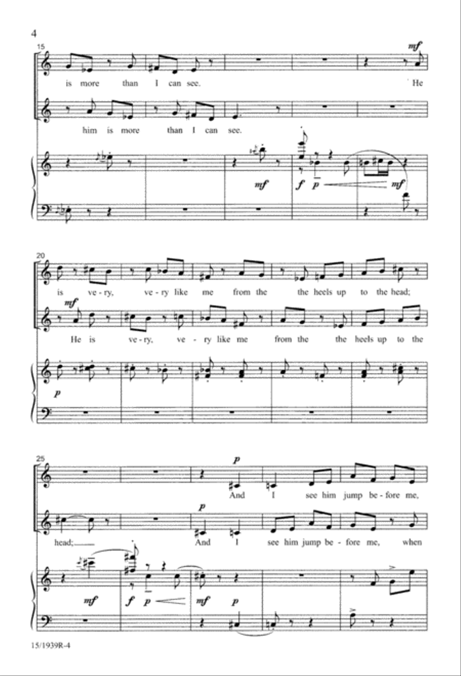 My Shadow My Shadow 2-Part scores gallery preview page 4