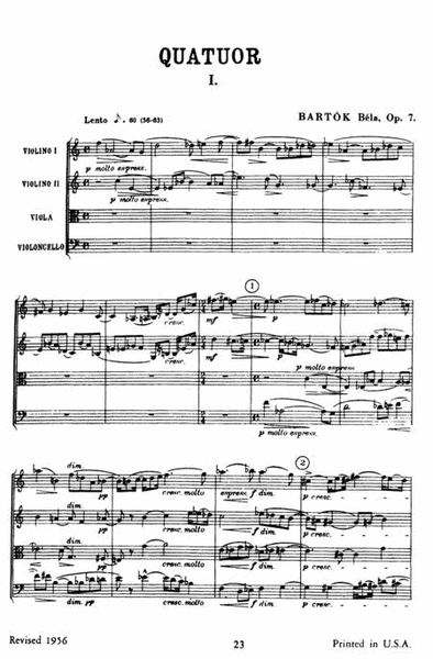 The String Quartets of Béla Bartók (Complete)