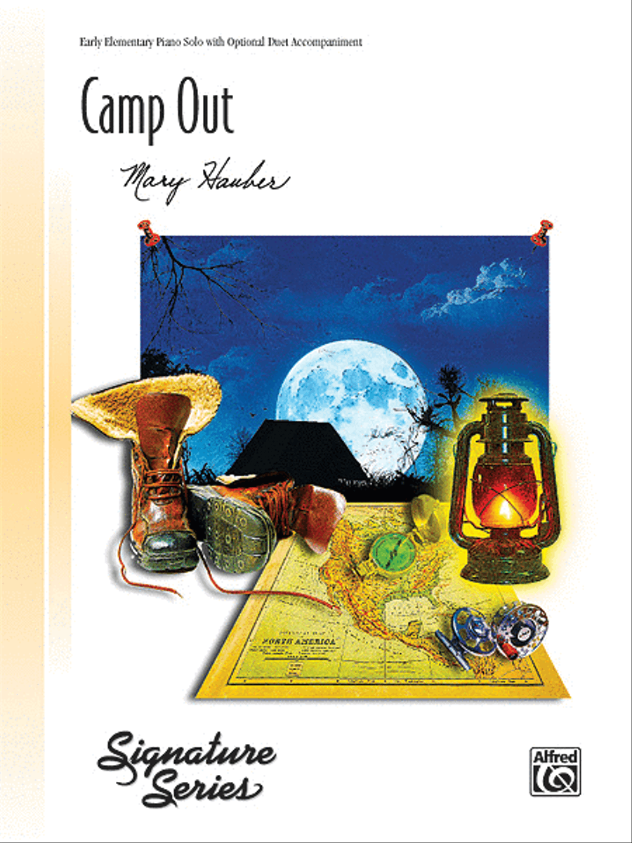 Camp Out Easy Piano scores gallery preview page 1