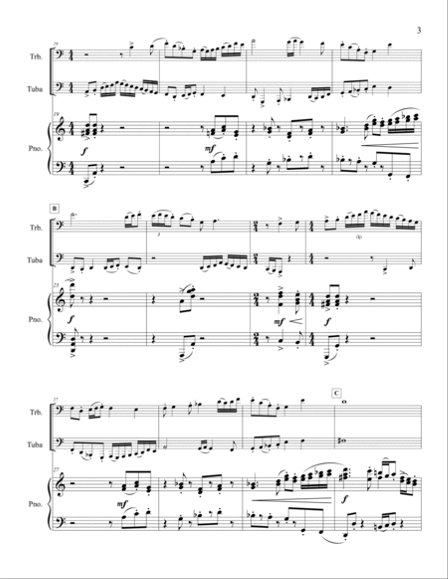 Concertante Trombone scores gallery preview page 4