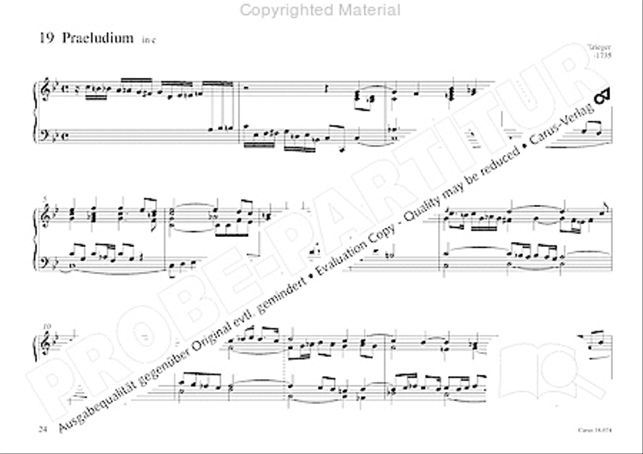 Organo pleno. Orgelstucke zum Ein- und Auszug Organ Solo scores gallery preview page 32
