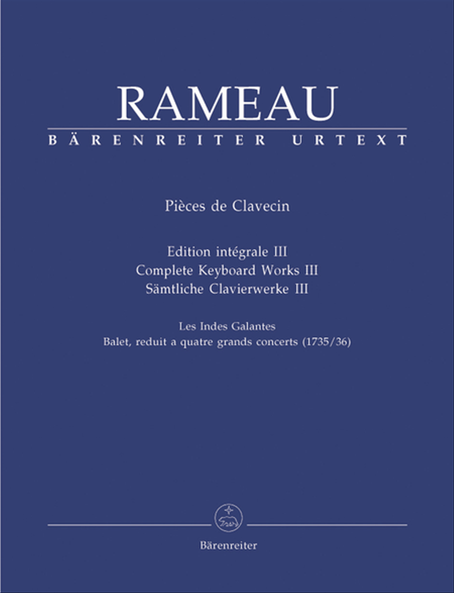 Sämtliche Clavierwerke, Band III Harpsichord scores gallery preview page 1