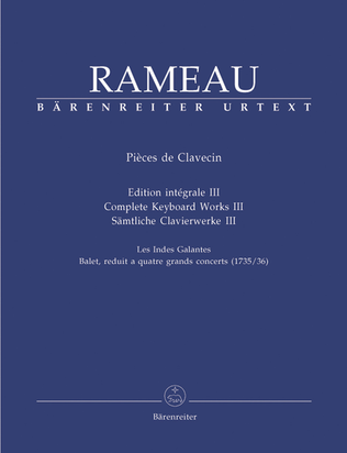 Book cover for Sämtliche Clavierwerke, Band III