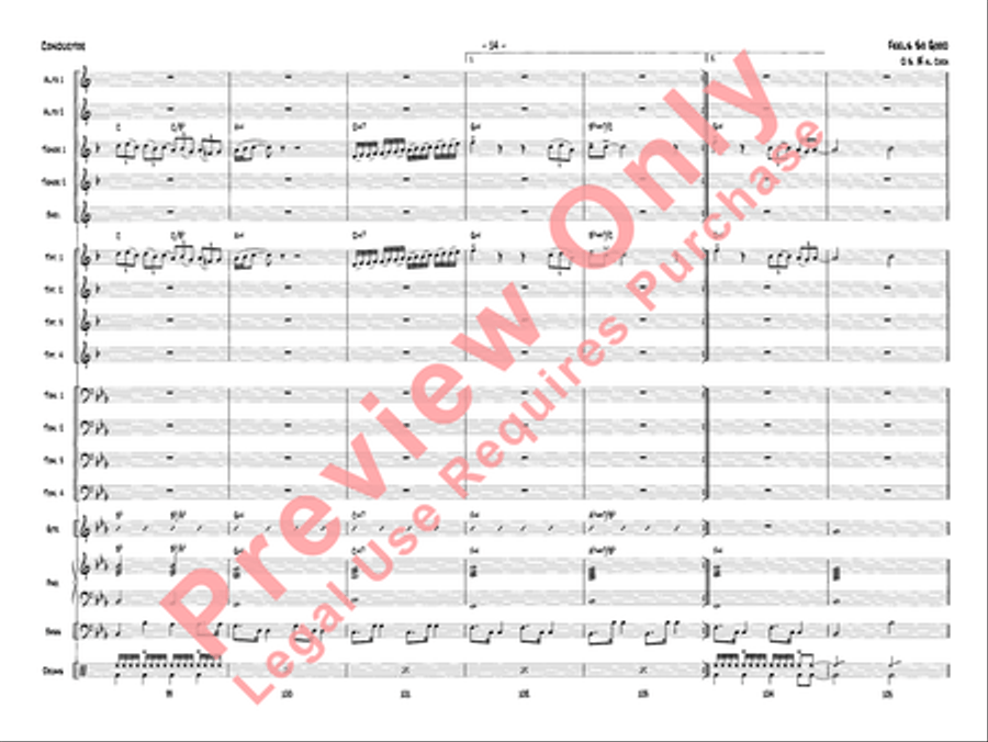 Feels So Good Jazz Ensemble scores gallery preview page 17
