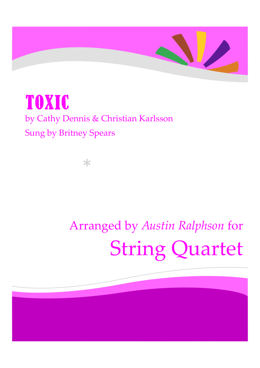 Toxic String Quartet scores gallery preview page 1