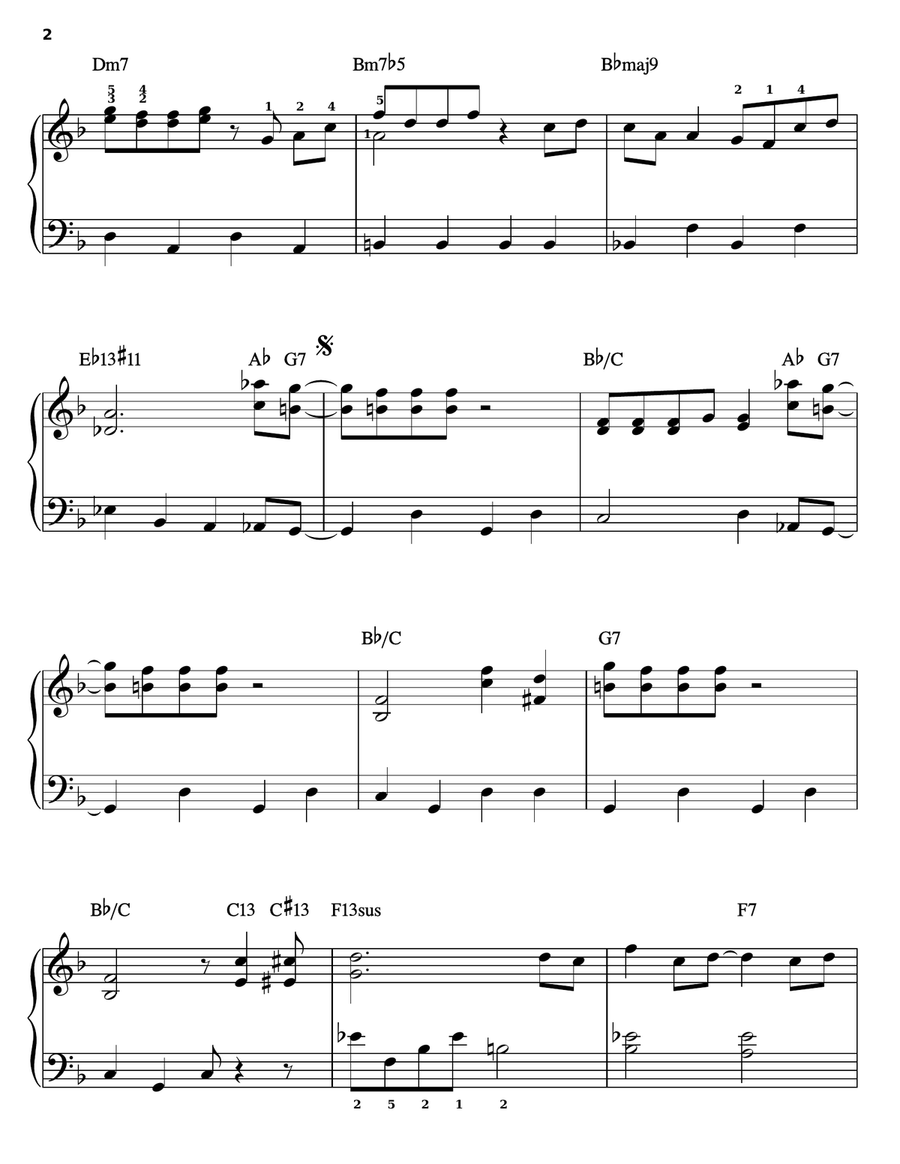 She Could Be Mine Easy Piano scores gallery preview page 2