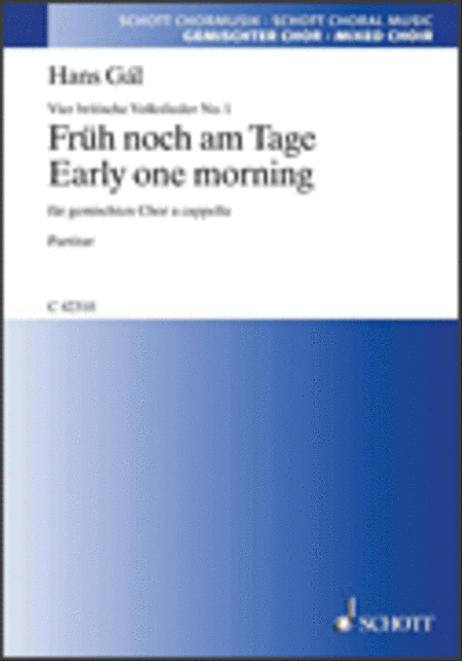 Fruh Noch Am Tage 4-Part scores gallery preview page 1