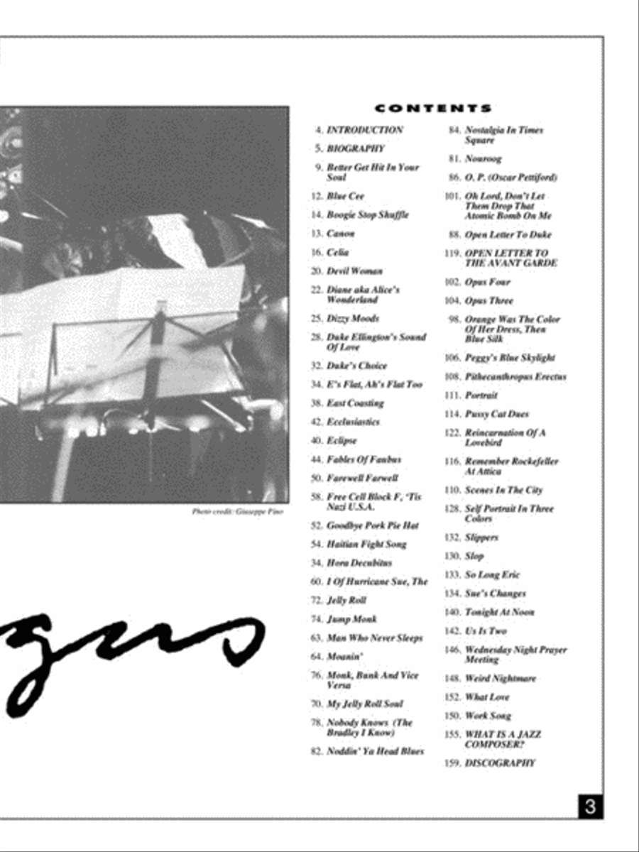 Charles Mingus – More Than a Fake Book Voice scores gallery preview page 3
