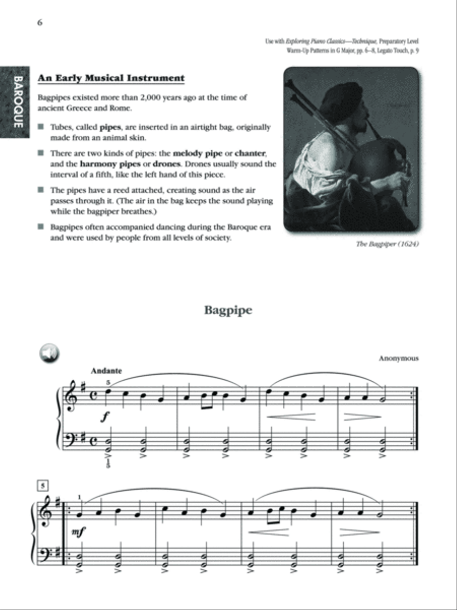 Exploring Piano Classics Repertoire Easy Piano scores gallery preview page 4