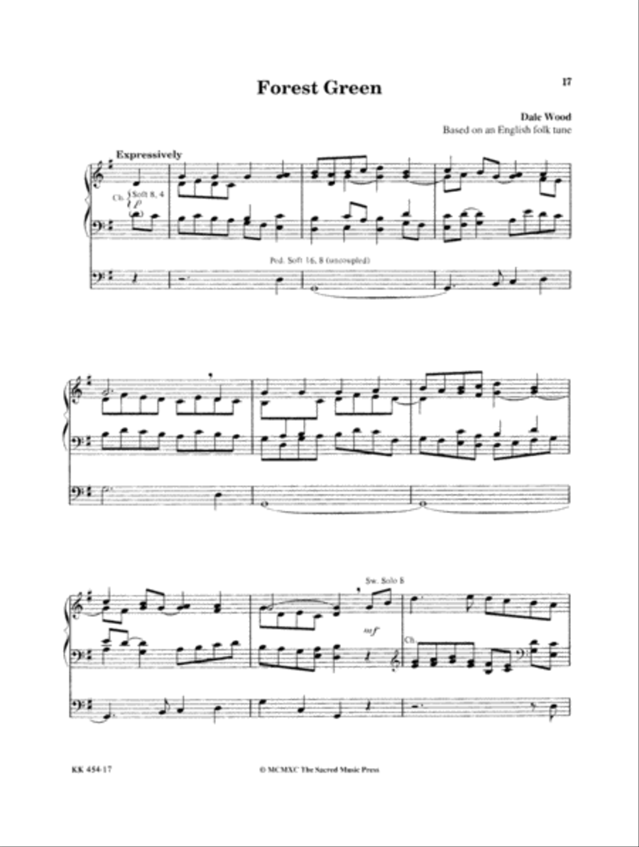 Wood Works for Christmas Organ Solo scores gallery preview page 6