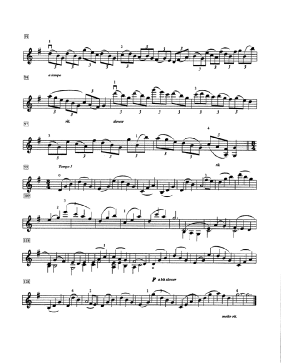 FROM CHILDHOOD four pieces for violin Violin Solo scores gallery preview page 5