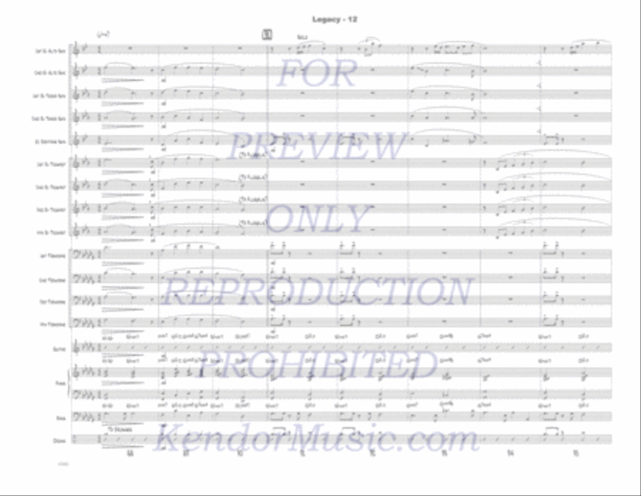 Legacy Legacy Jazz Ensemble scores gallery preview page 13