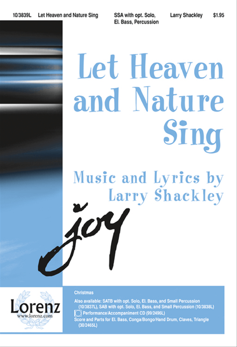 Let Heaven and Nature Sing SSA scores gallery preview page 1