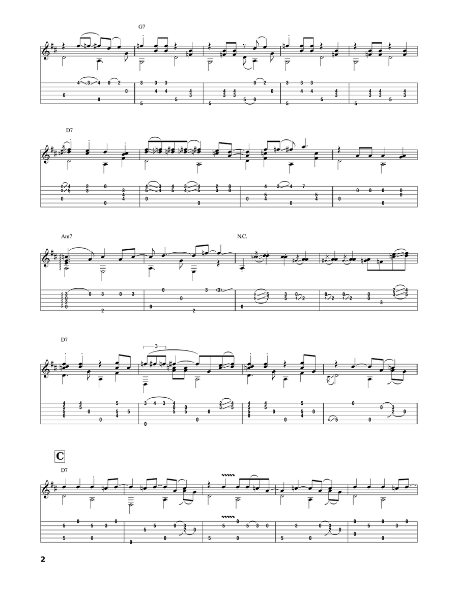 Searchin' Acoustic Guitar scores gallery preview page 2