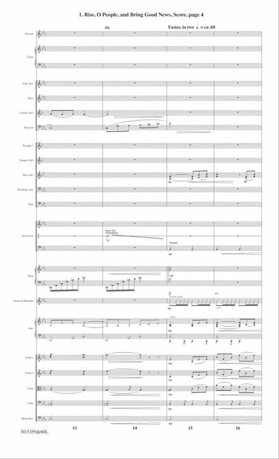 Go Sing It on the Mountain - Full Score Choir scores gallery preview page 5