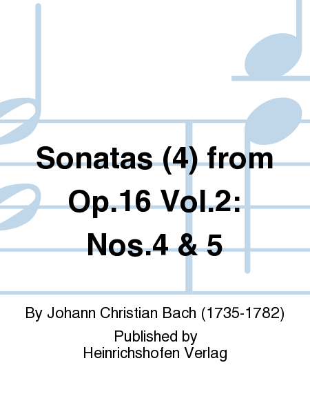 Sonatas (4) from Op. 16 Vol. 2: Nos. 4 & 5