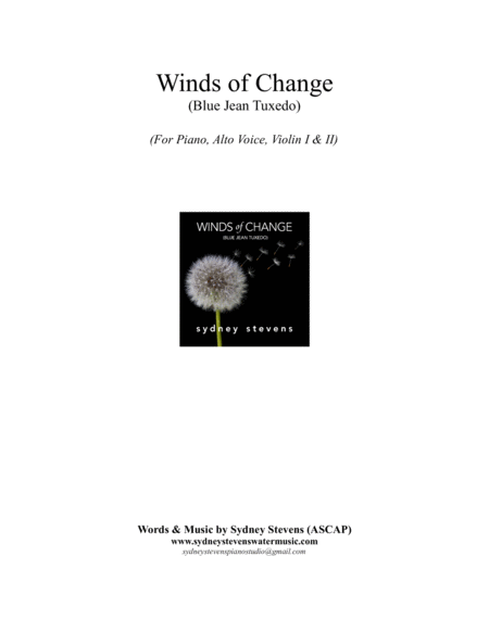 Winds of Change (Blue Jean Tuxedo) Part Scores image number null