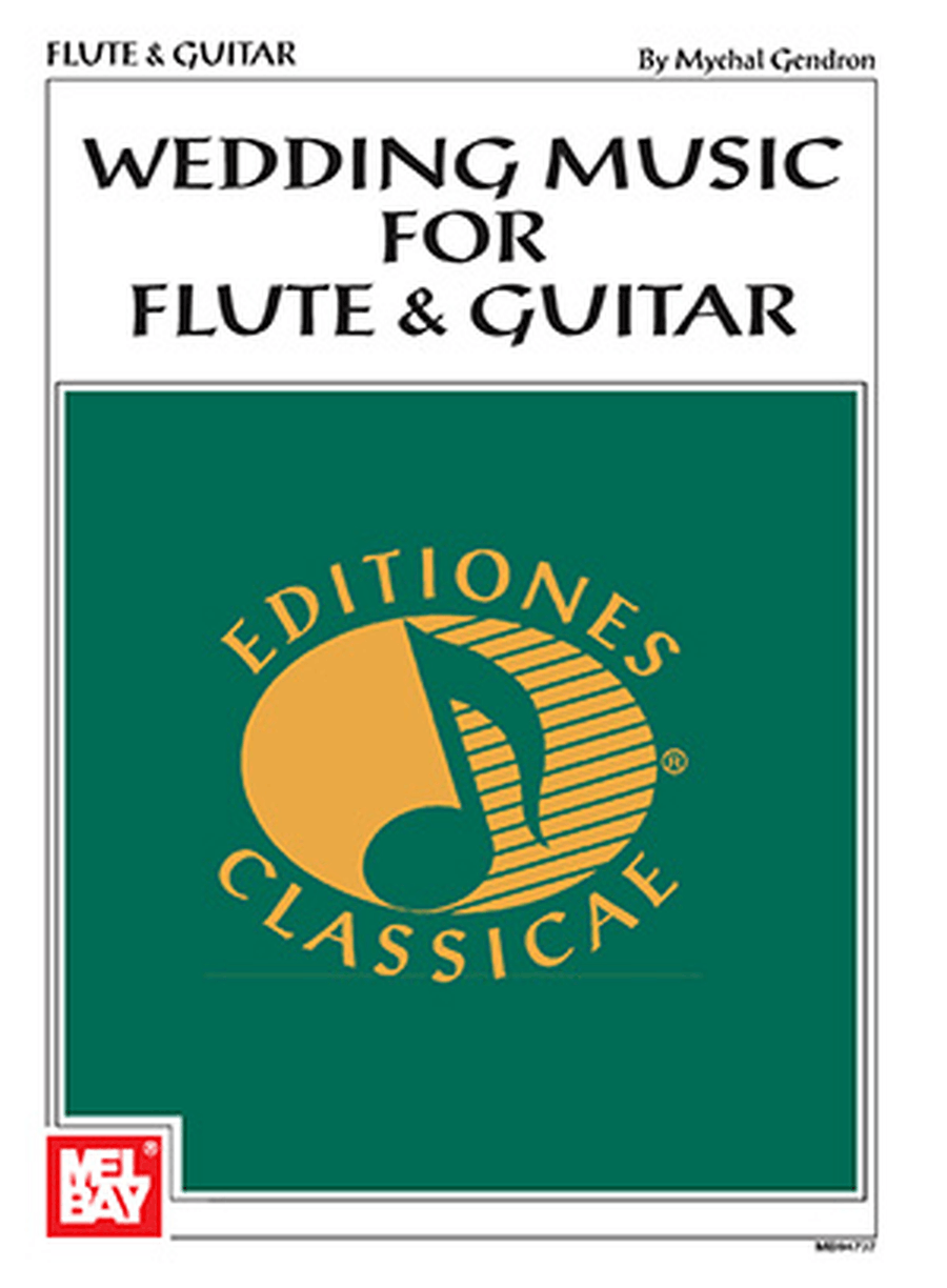 Wedding Music for Flute & Guitar Flute scores gallery preview page 1