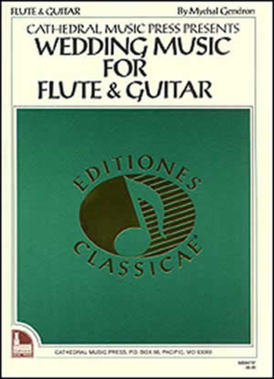 Book cover for Wedding Music for Flute & Guitar