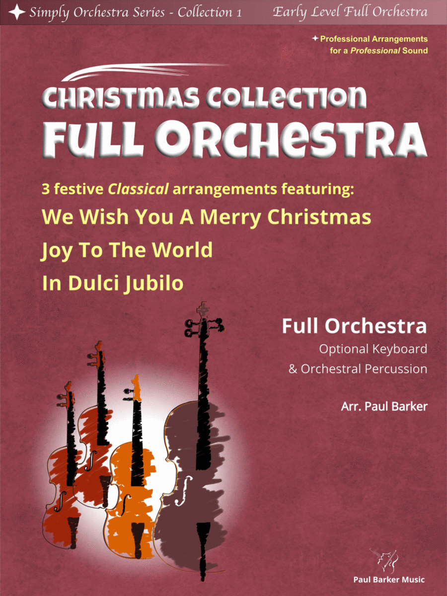 Simply Orchestra Series - Christmas Collection 1 (Full Orchestra) image number null
